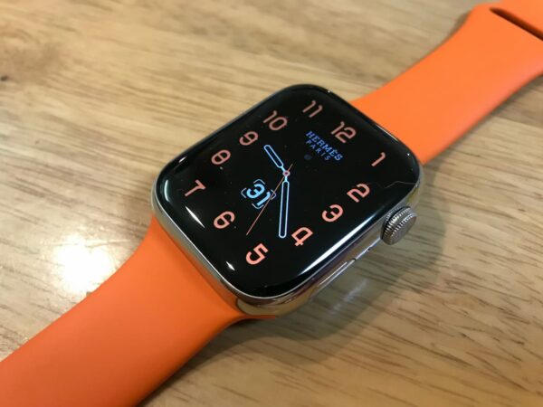 Apple Watch Hermès オレンジバンド
