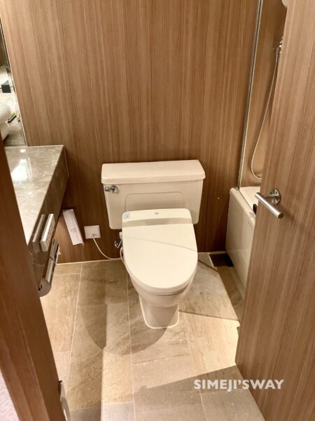 ヒルトン名古屋　クイーンヒルトンゲストルームのトイレ