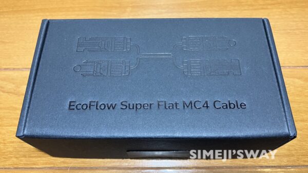 EcoFlow Super Flat MC4 Cableを購入