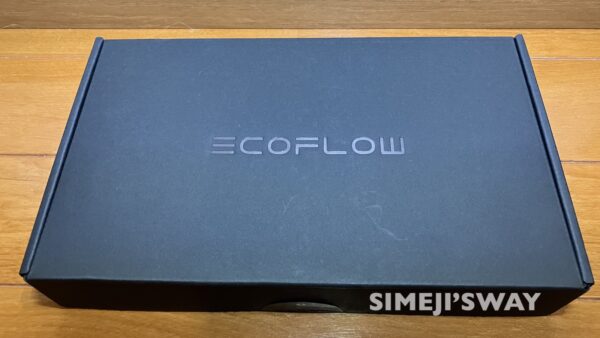 EcoFlow MC4 Extended Cable-3mの箱