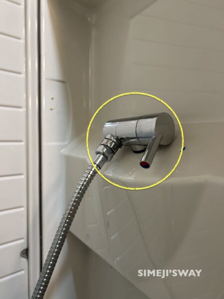 水漏れを起こした水栓