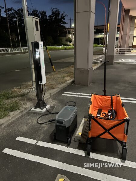 1時間ぼーっと待ちます