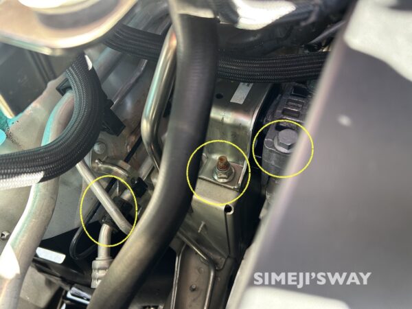 雨水の電装系への影響