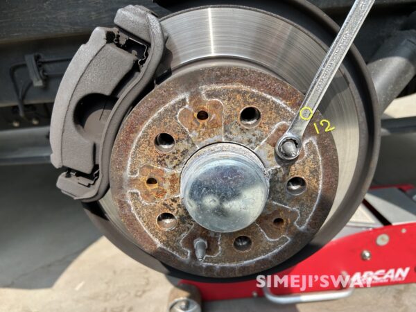 ガイドピンは不要なのではずす