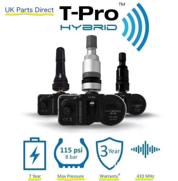 UK PARTS DIRECTで販売されているT-PRO TPMS
