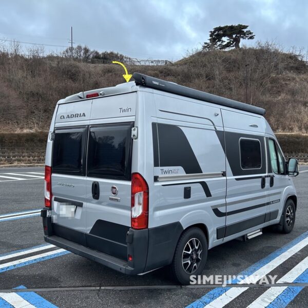 Even when looking at the Ducato from up close and from the rear, it doesn’t stand out.